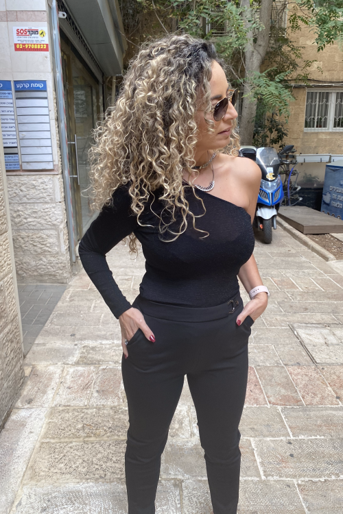 בגד גוף מנצנץ אלגנטי