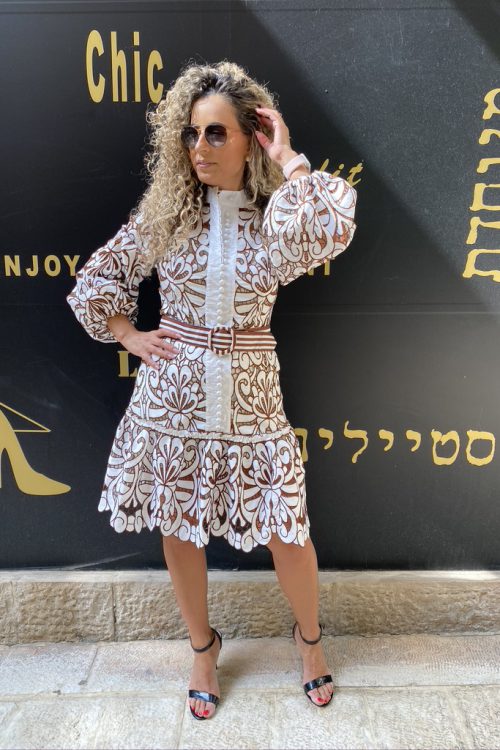 שמלת תחרה איטלקית